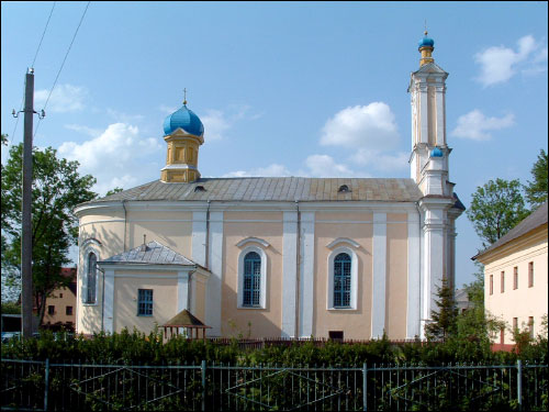  - Царква Святых Пятра й Паўла і манастыр базыльянаў. Бакавы фасад