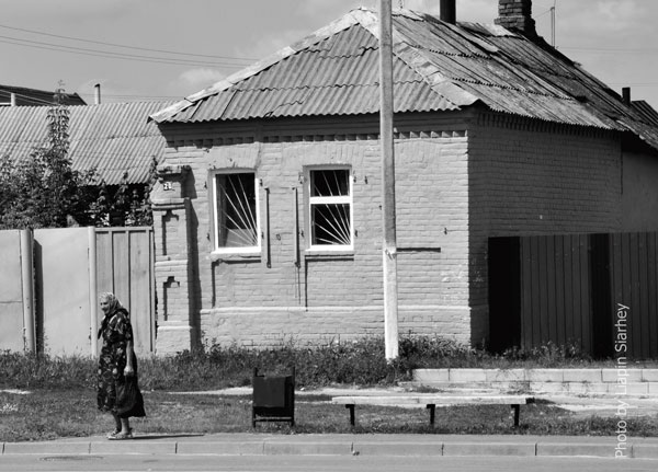  - Town streets . 