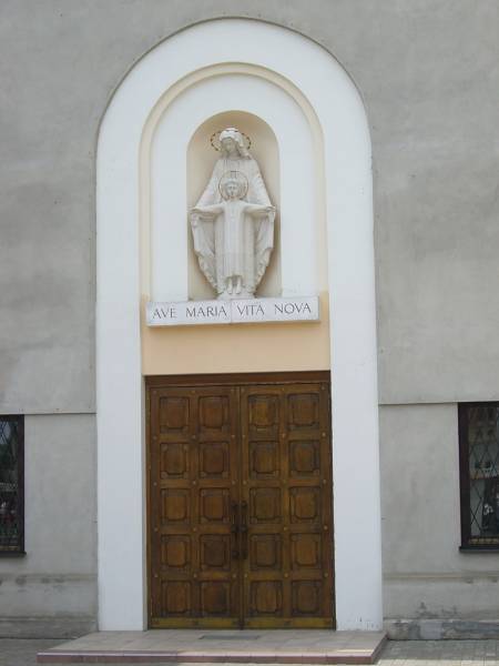 Homiel. Catholic church of the Birthday of the Blessed Virgin Mary