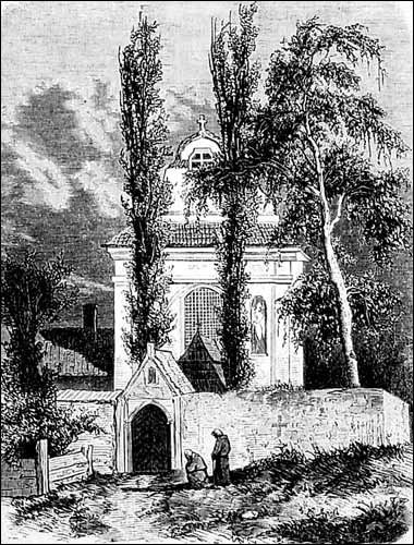 Mazyr. Catholic church of St. Michael the Archangel and the Cistercians Convent