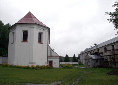 Mazyr. Catholic church of St. Michael the Archangel and the Cistercians Convent