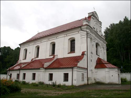 Mazyr. Catholic church of St. Michael the Archangel and the Cistercians Convent