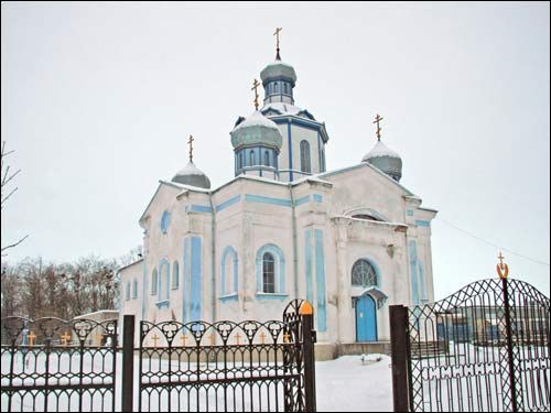 Doŭsk. Orthodox church of the Protection of the Holy Virgin