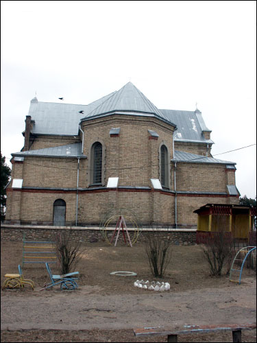 Astraviec. Catholic church of the Discovery of the Holy Cross