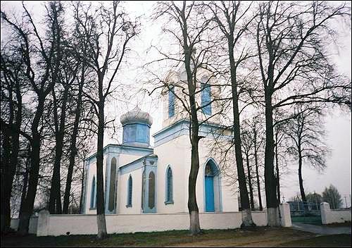 Alekšycy.  Orthodox church of the Protection of the Holy Virgin