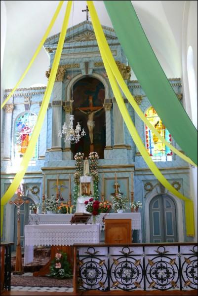 Dvarec. Catholic church of St. Anthony of Padua