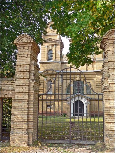 Dvarec. Catholic church of St. Anthony of Padua