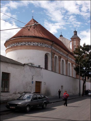 Гродна. Касцёл Звеставання Найсвяцейшай Панне Марыі