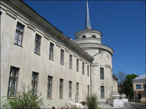  - Zamek Nowy. Fragment fasady wschodniej