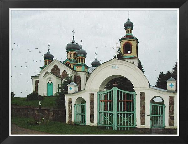 Turec. Orthodox church of the Protection of the Holy Virgin
