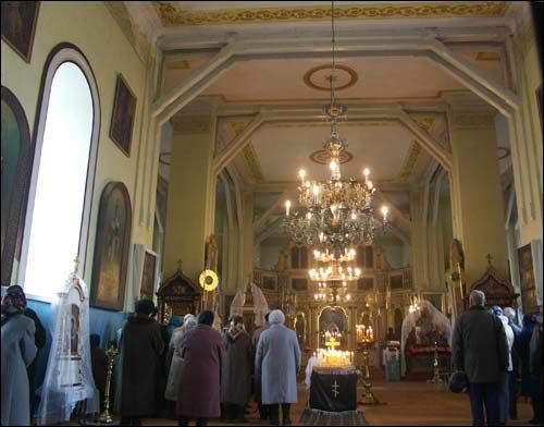 Turec. Orthodox church of the Protection of the Holy Virgin