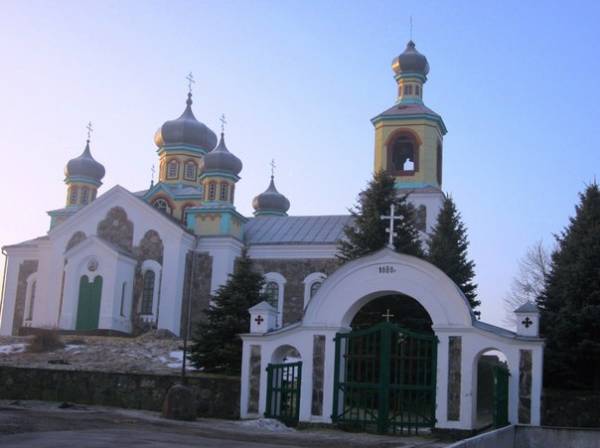 Turec. Orthodox church of the Protection of the Holy Virgin