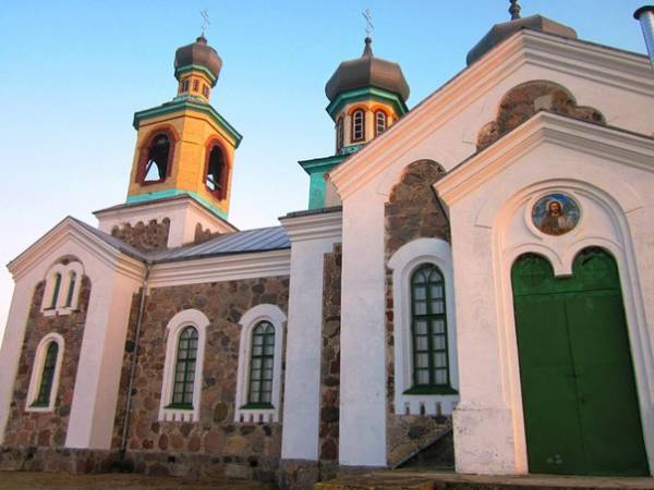 Turec. Orthodox church of the Protection of the Holy Virgin
