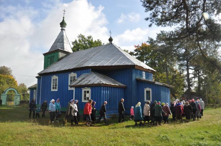 Babry. Orthodox church of the Exaltation of the Holy Cross