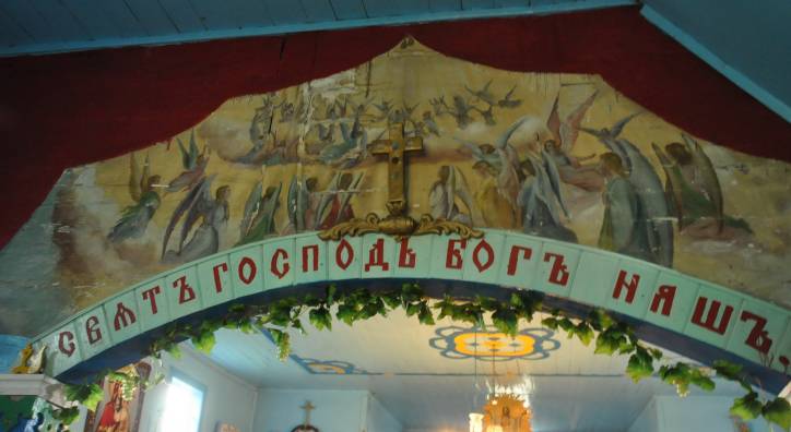 Babry. Orthodox church of the Exaltation of the Holy Cross