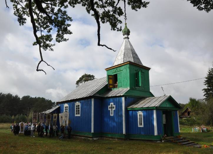 Babry. Orthodox church of the Exaltation of the Holy Cross