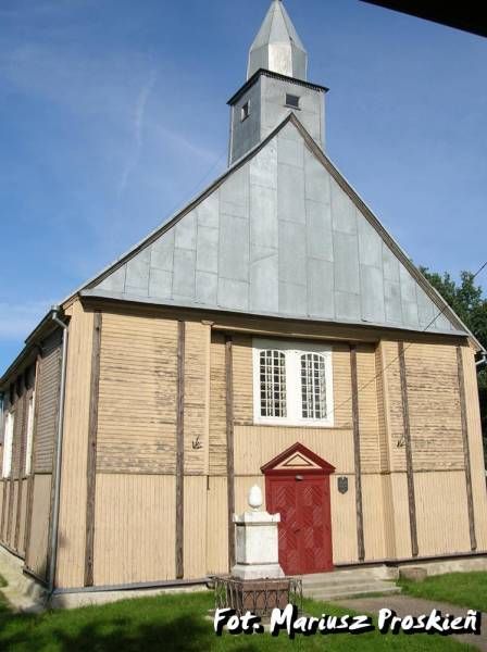 Strubnica. Catholic church of the Holy Trinity