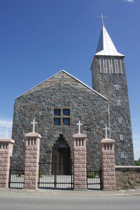 Vialikaja Rahoznica. Catholic church of Mother of God the Queen