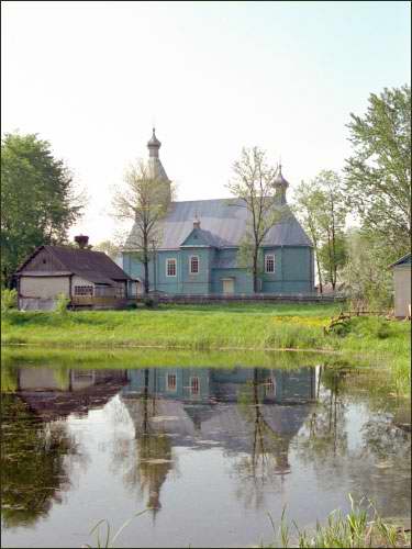 Ławryszewo. Cerkiew Zaśnięcia NMP