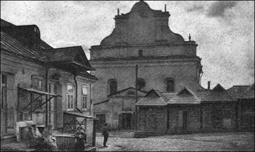  - Сінагога Вялікая. Сынагога на здымку Яна Булгака, 1930-я