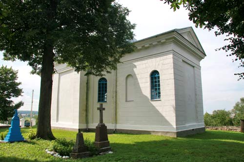 - Orthodox church of the Holy Mother of Kazan. Southe facade and the apse