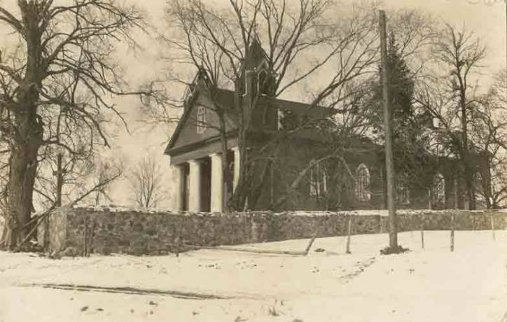 Daniušava. Catholic church of the Holy Trinity