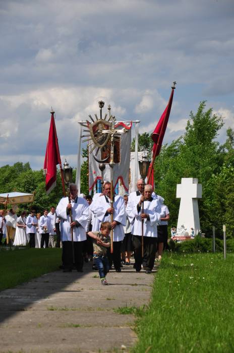Vojstam. Catholic church of the Holy Trinity