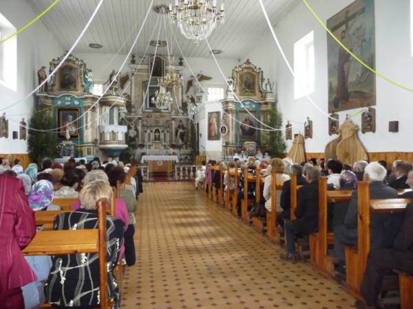Porazava. Catholic church of St. Michael the Archangel