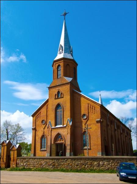Ladsk. Catholic church of St. Stanislaus