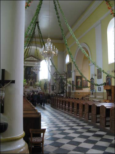 Желудок. Костёл Успения Пресвятой Девы Марии