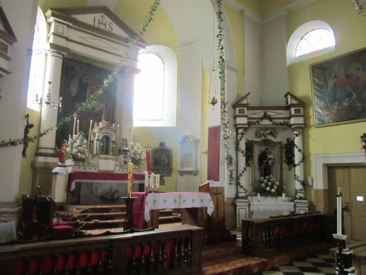 Желудок. Костёл Успения Пресвятой Девы Марии