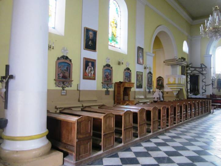 Желудок. Костёл Успения Пресвятой Девы Марии