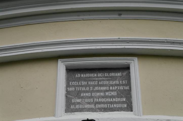 Bieniakoni. Catholic church of St. John the Baptist