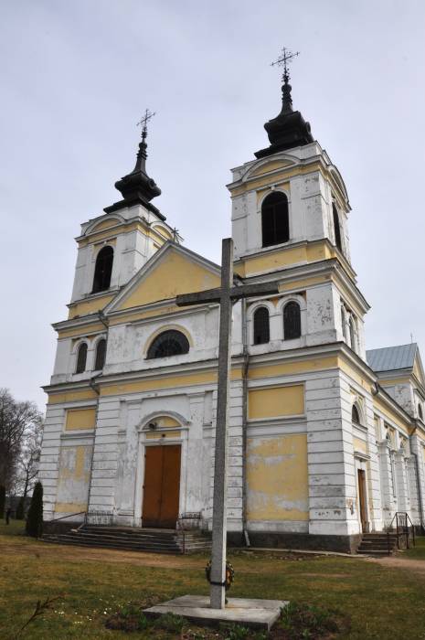 Bieniakoni. Catholic church of St. John the Baptist