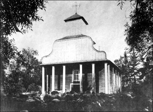 Bieniakoni. Catholic church of St. John the Baptist