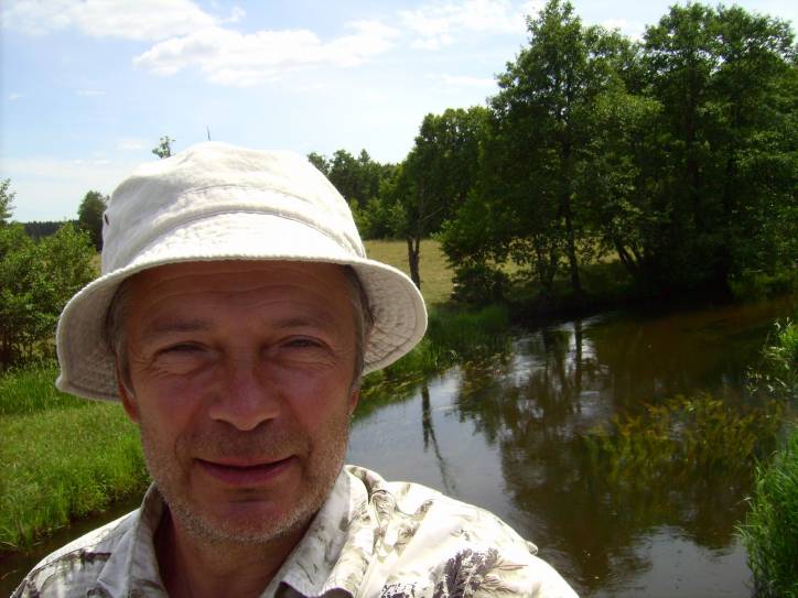  - Krajobrazy . Na moście na Gawii.