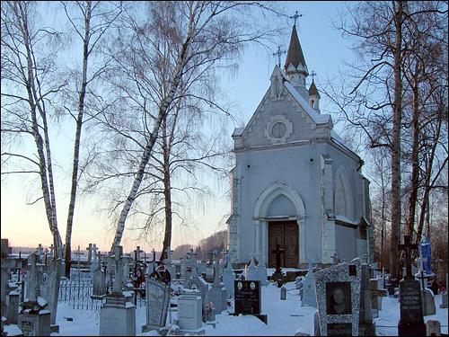 Soły.  Kaplica cmentarna 