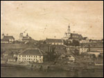 Hrodna.  Town at the old photos 