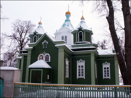 - Orthodox church of the Transfiguration. View at the main facade