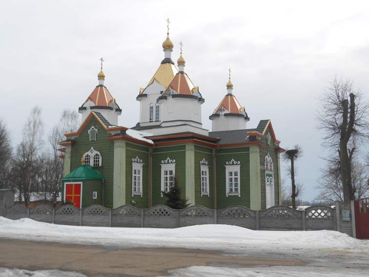 - Orthodox church of the Transfiguration. Orthodox church of the Transfiguration in Novaja Myš 
