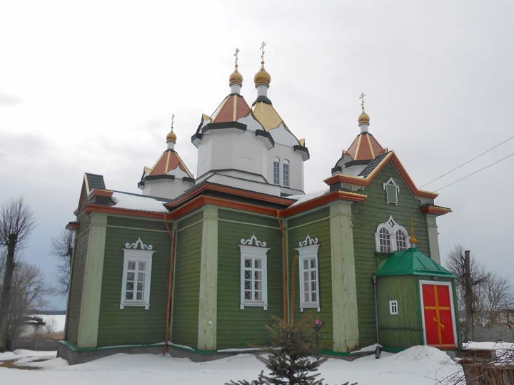 Novaja Myš. Orthodox church of the Transfiguration
