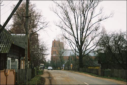 Staryja Vasiliški. In the village 
