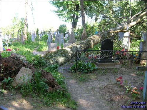 Žodziški. cemetery Old Catholic