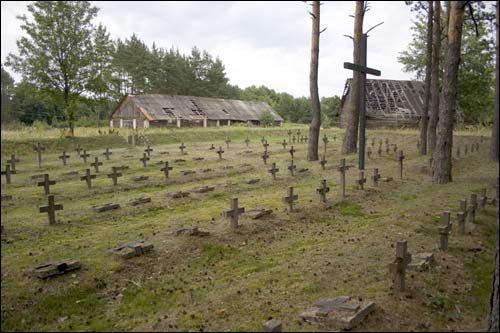 Markowce.  Cmentarz wojenny z I wojny światowej 