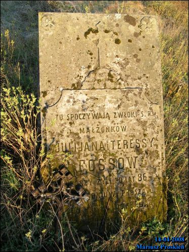  - cemetery Old Catholic. 