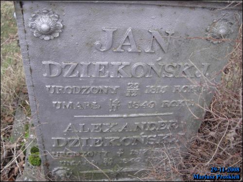  - cemetery Old Catholic. 
