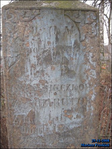  - cemetery Old Catholic. 