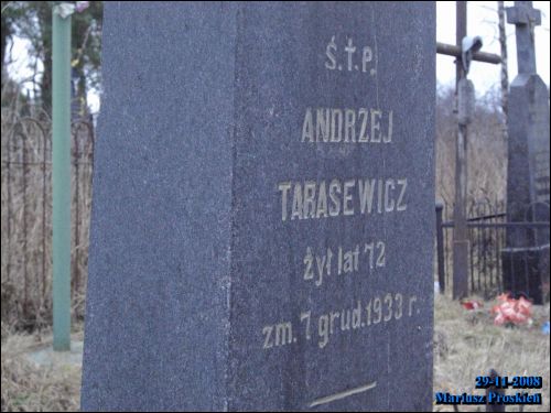 - cemetery Old Catholic. 