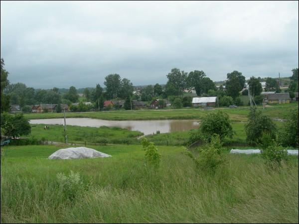 Adelsk. In the village 