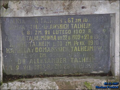 Гродно. Кладбище старое католическое (фарное)